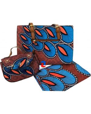 african print fabric and bags
