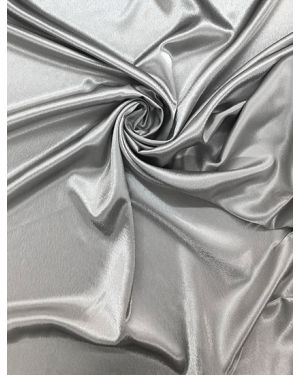 silver polyester fabric 60' width 