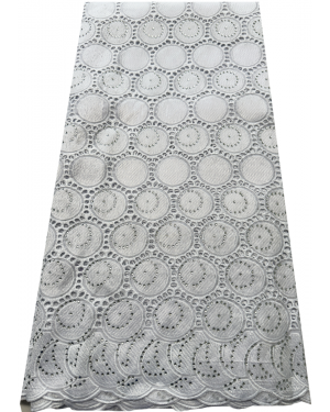 White Swiss Voile Lace